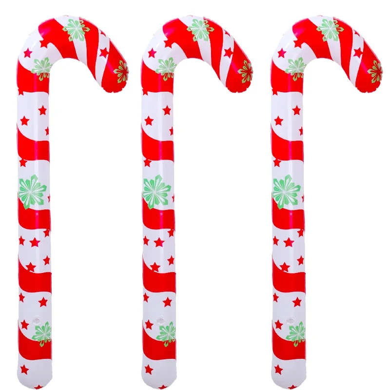 

Надувная рождественская трость для конфет PVC 88-90 см