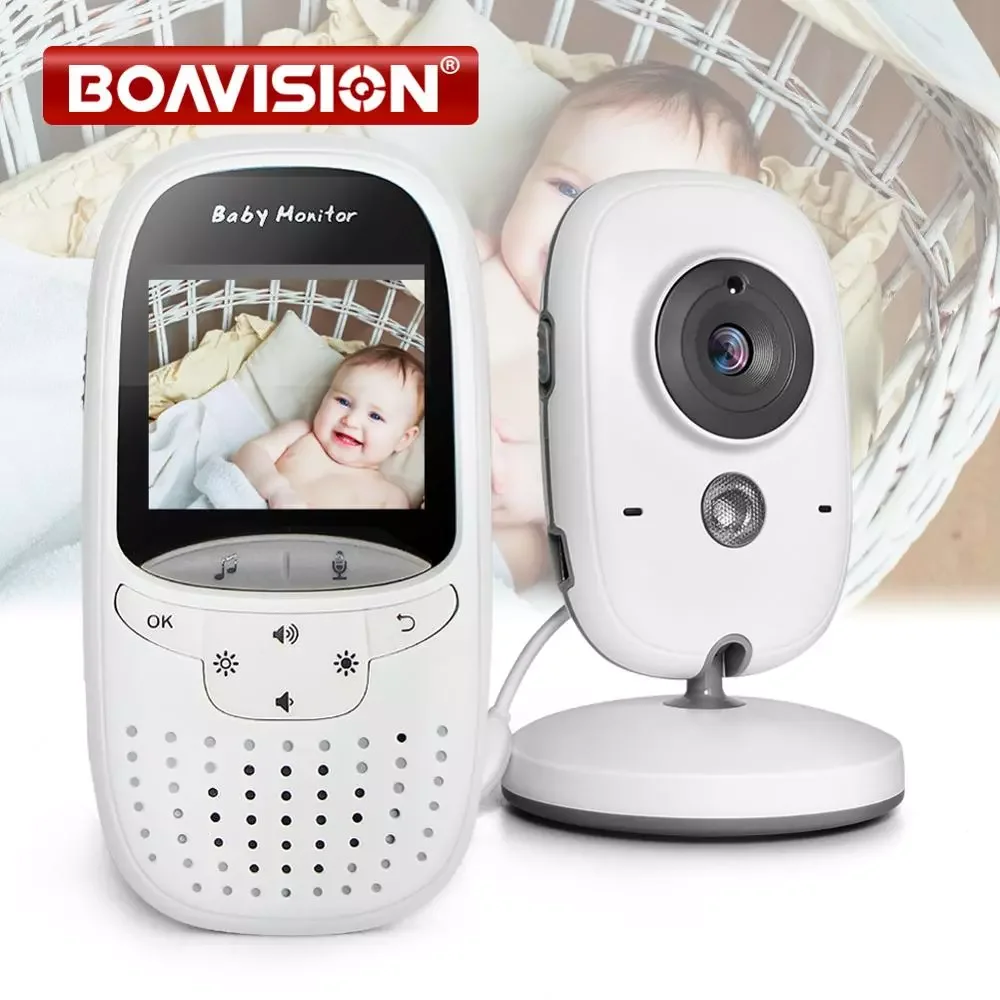 

Baby Monitor VB602 IR Night Vision Temperature Monitor Lullabies Intercom VOX Mode Video Baby Camera Walkie Talkie Babysitter