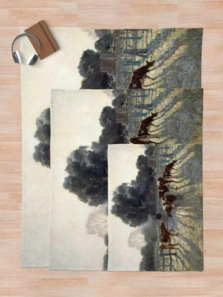 Одеяло с рисунком Весна мороза от Elioth плед-одеяло летнее постельное белье