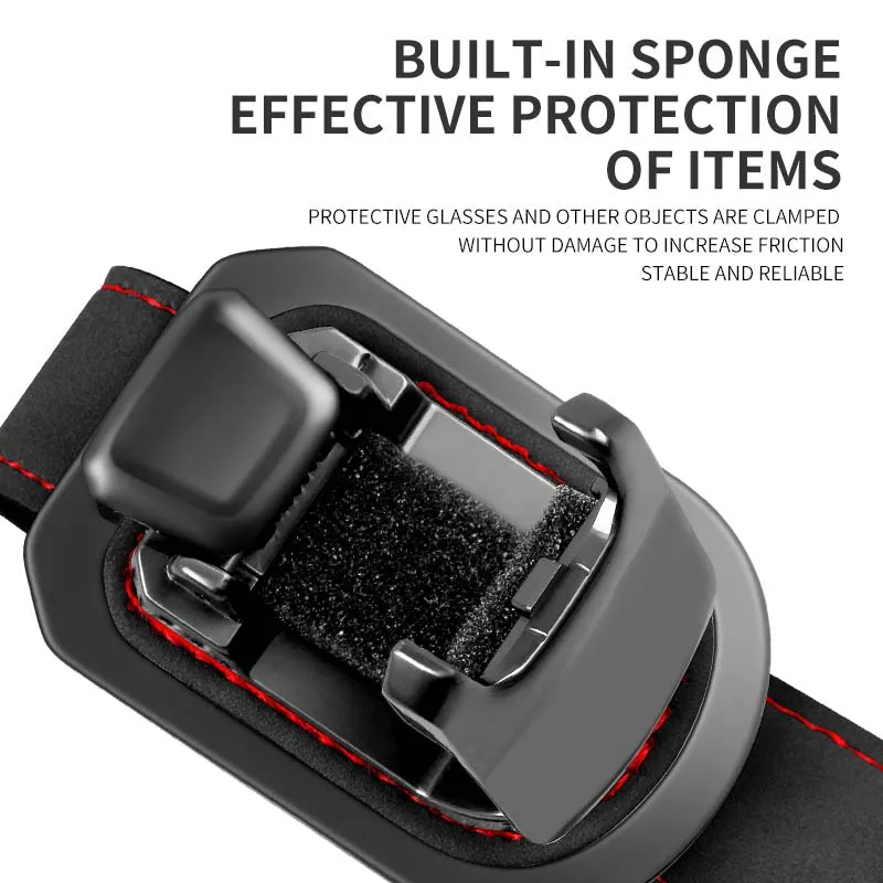 Автомобильные солнцезащитные очки зеркальная оправа держатель солнцезащитных