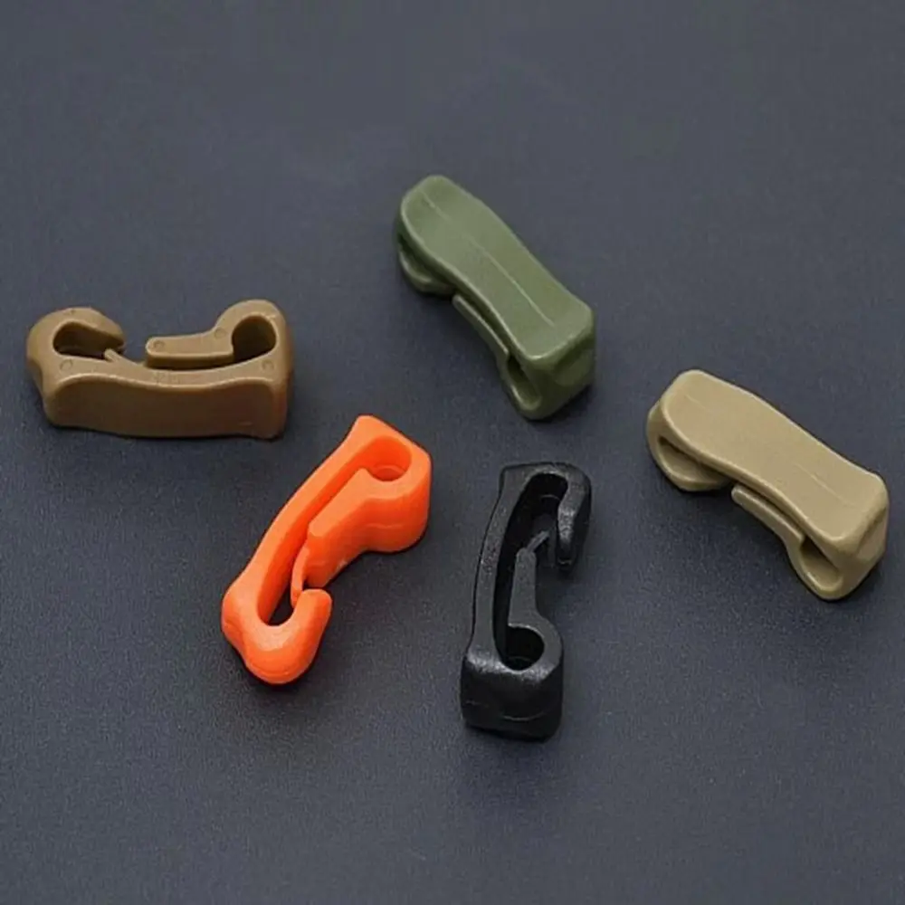

Plastic Steel Elastic Rope Cord External Strapping Parts Accessories Connecting Hook 5 Colors Plastic Buckle Snap Outdoor Tool
