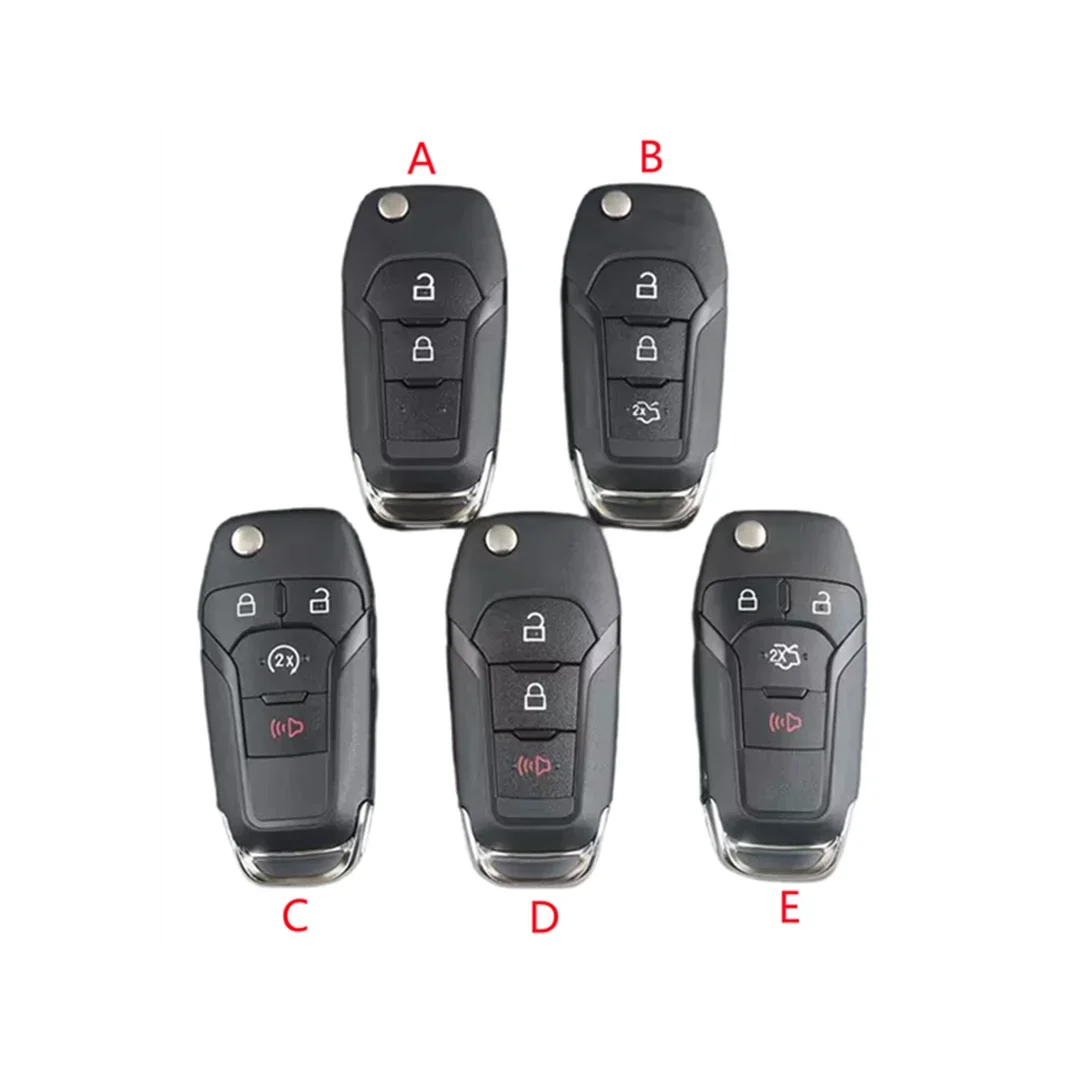 

2/3/4 кнопочный Складной Корпус автомобильного ключа-брелока для Ford Fusion Edge Explorer 2013-2015 HU101 Blade