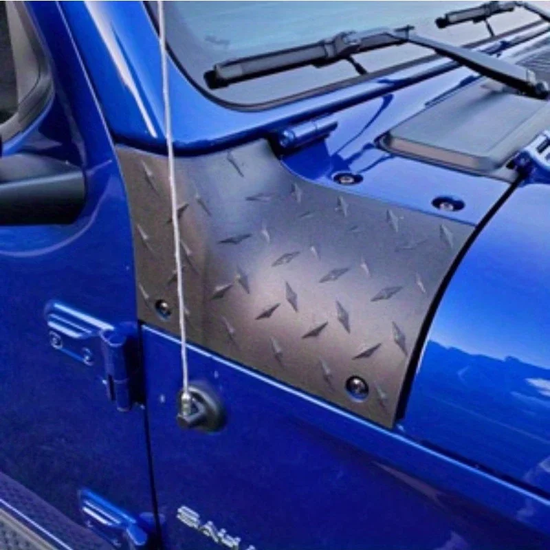 Прочные наружные Чехлы для Jeep Wrangler JL 2018-2024 и Гладиатор JT Sahara Sport Rubicon Black внешние