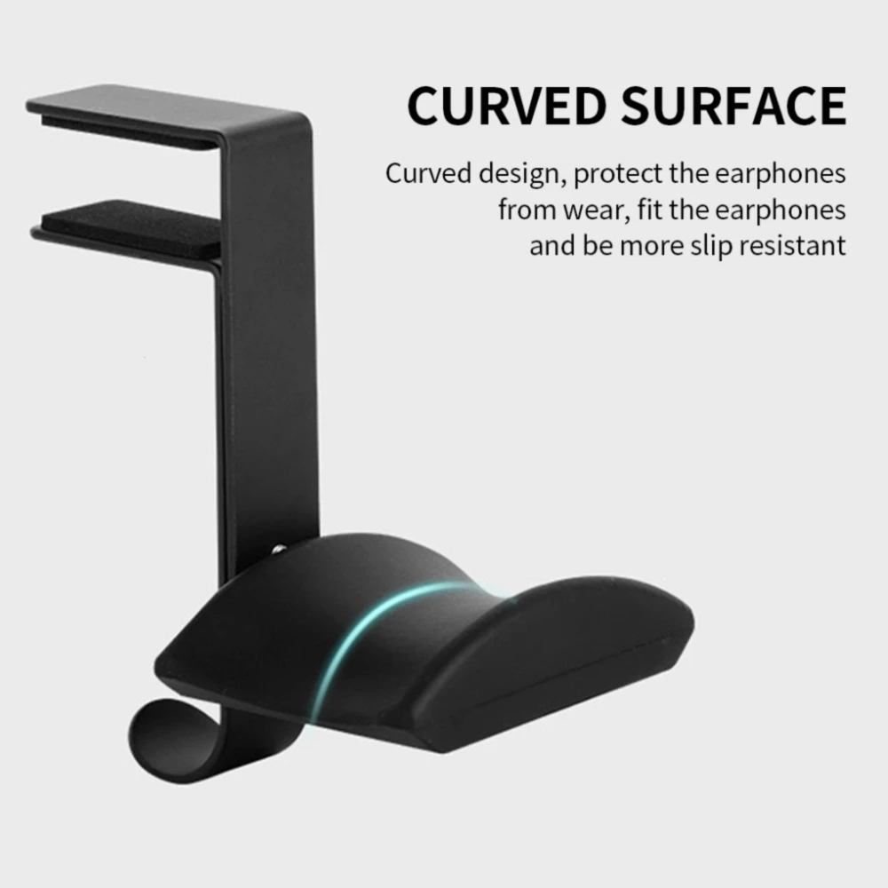 

Mount Universal Hanger Gaming Headphone Stand Bracket Display Rack Headset Holder Space Saving Table Clamp