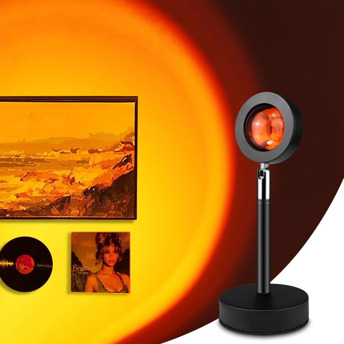 

Светодиодный ночник RGB с USB-подключением, декоративный ночсветильник для гостиной, спальни, бара, атмосферная лампа для фотосъемки