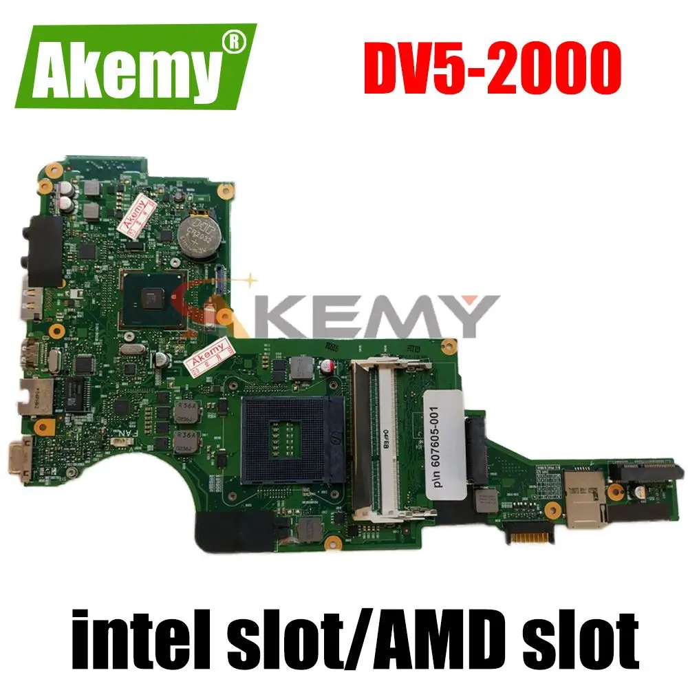 

Материнская плата для ноутбука HP Pavilion DV5 DV5-2000, материнская плата 607605-001 607605-601 598225-001 DDR3