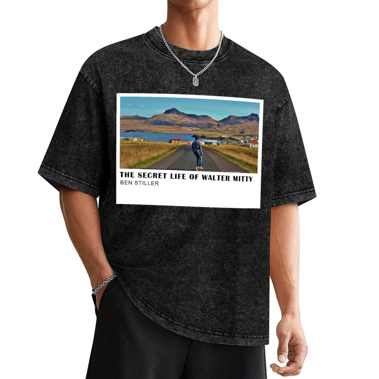 Мужская футболка Womenecret Life Of Walter Mitty Movie Poster Idol Gift Fot You для мальчика мужские