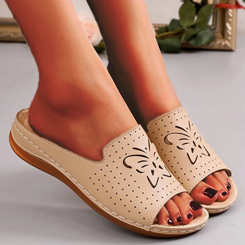 

2022 New Women Platform Sandals Shoes Non-Slip Open Toe Thick Bottom Shoes Woman Outdoor Female Slippers Beach Zapatos De Mujer