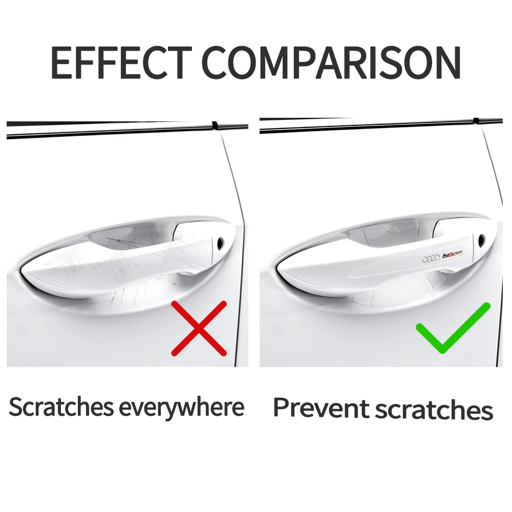 Автомобильная дверная чаша защита от царапин прозрачная наклейка на дверную