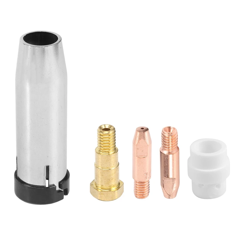 

Contact Tip Conical Gas Nozzle Tip Holder & 24KD MB24 MIG Welding Torch 59Pcs