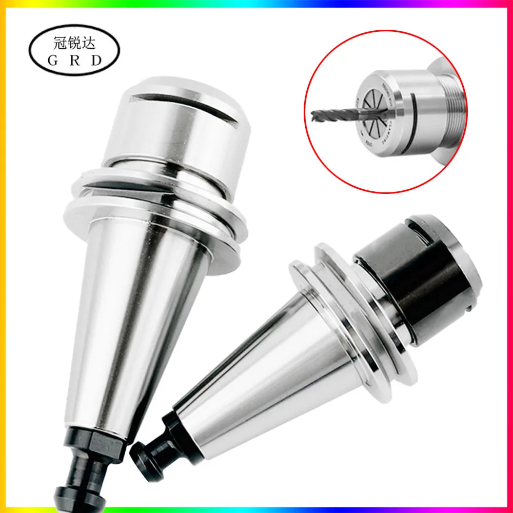 Точность 0 002 ISO20 ER16 ISO25 ER20 цанговый патрон ER20MS высокоскоростной держатель для