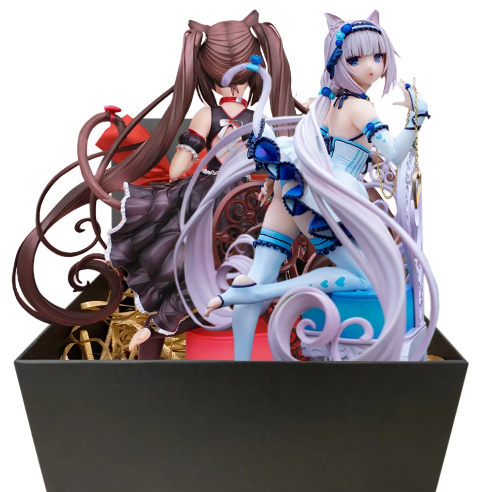 

【Hard Ver.】Hentai Figure Uncensored Cast off Figurine Chocola/Vanilla Lewd Anime Character Collectible Doll Model Gift Toy.