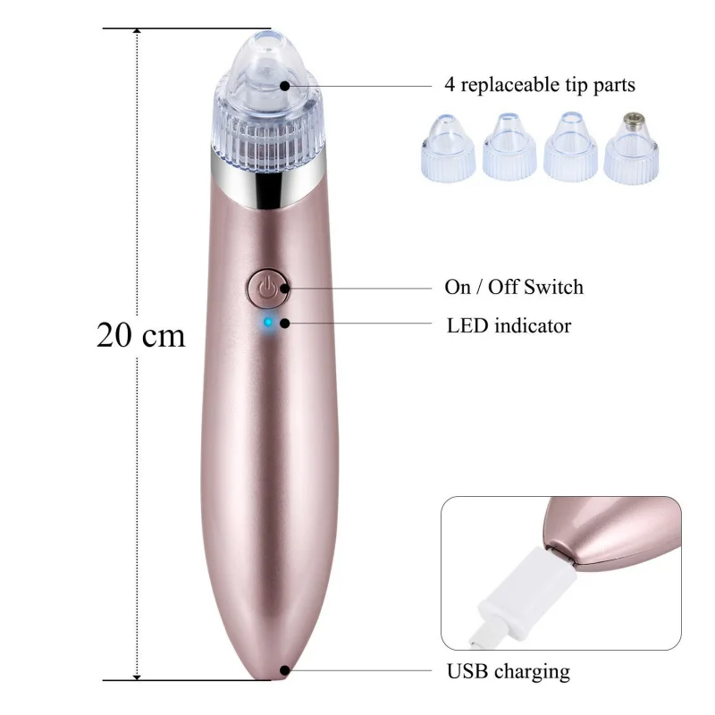 Умывание лица красота электрический инструмент для удаления носа очиститель пор