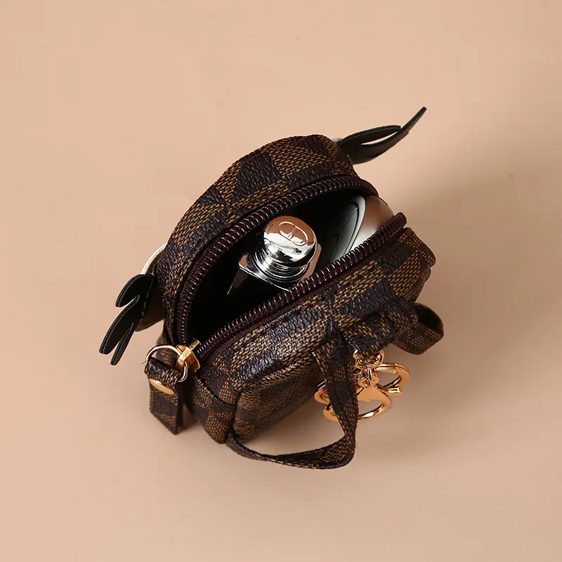 2023 Fashion old flower owl coin purse pu leather cartoon cute animal storage bag gift wholesale women coin purse small mini bag