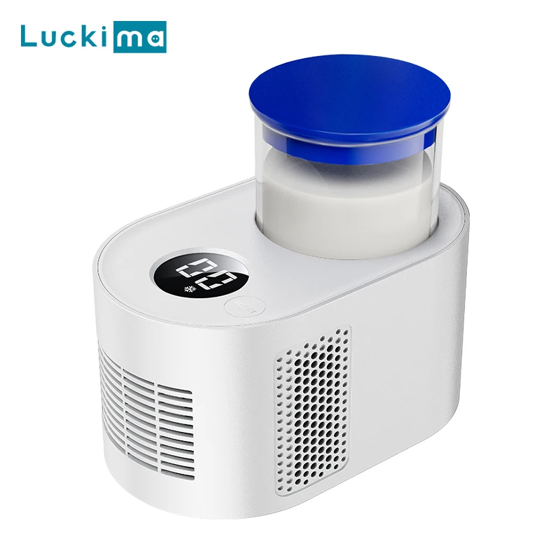 3 In 1 Smart Yogurt Maker Electric Heating Cooling Cup for Home Office Milk Coffee Cup Warmer Cooler Mini Desktop Fridge Cup
