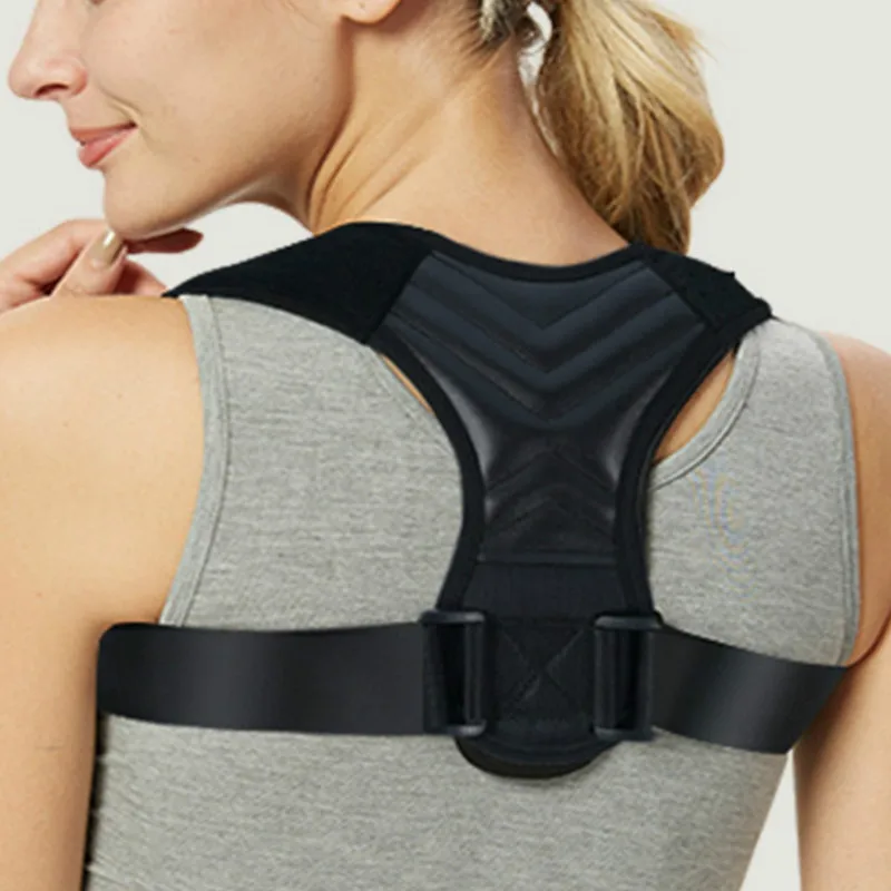 

Adjustable Back Brace Posture Corrector Back Spine Support Brace Belt Shoulder Lumbar Correction Bandage Corset For Men Women
