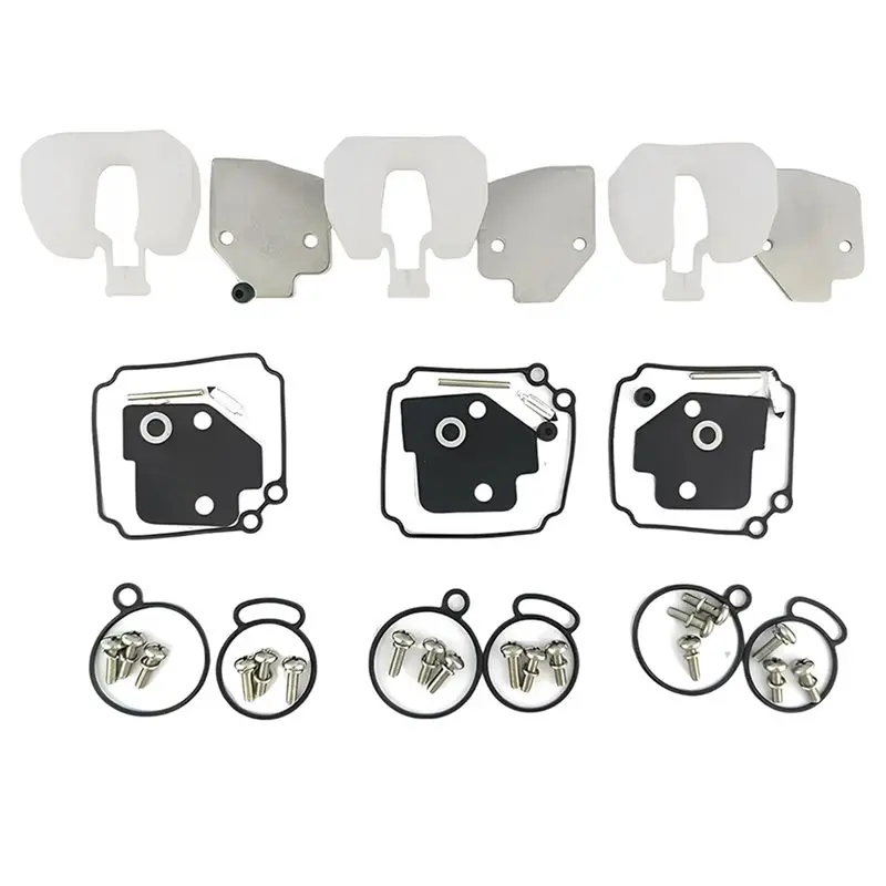 Фото Для подвесного мотора Tohatsu Nissan 40HP 50HP M40D M50D Ремкомплект карбюратора-3C8-87122-2 3C8-87122-1/0 3C8871222M №1