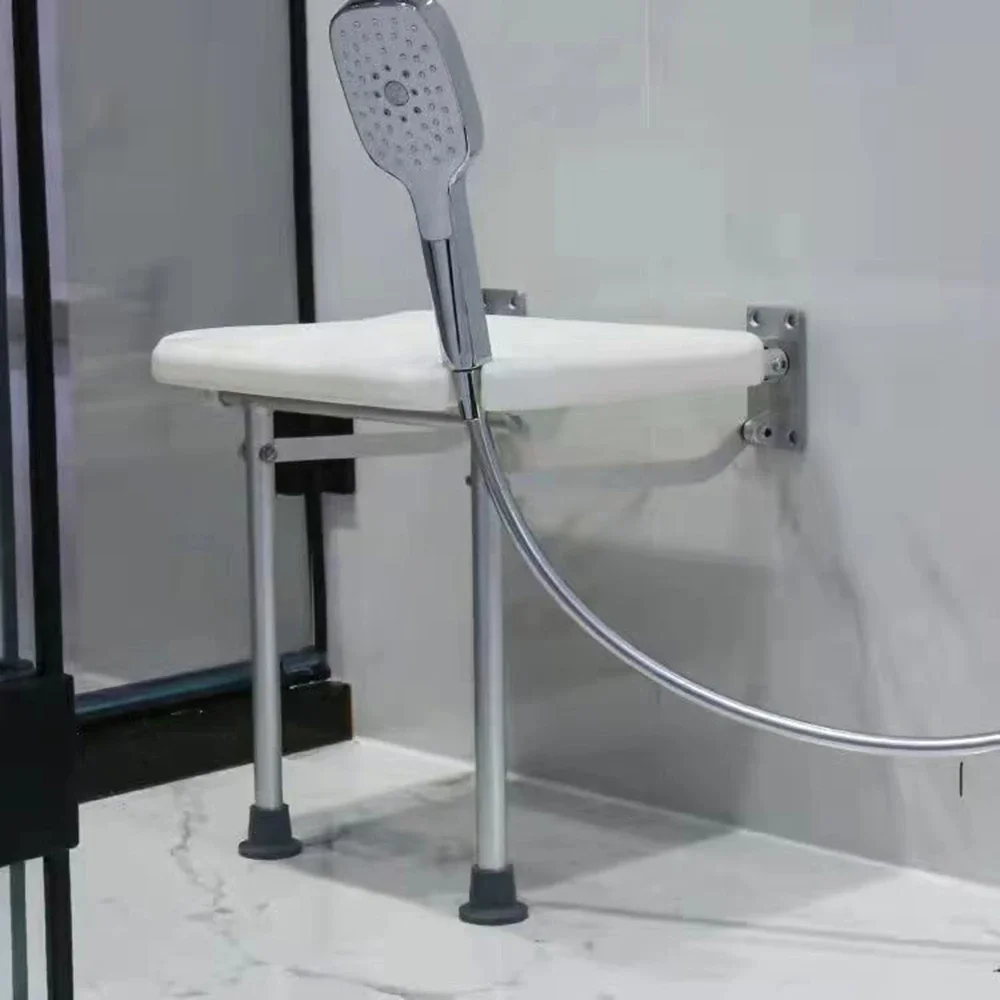 Складной табурет для ванной комнаты пожилых людей ванны настенное сиденье душа