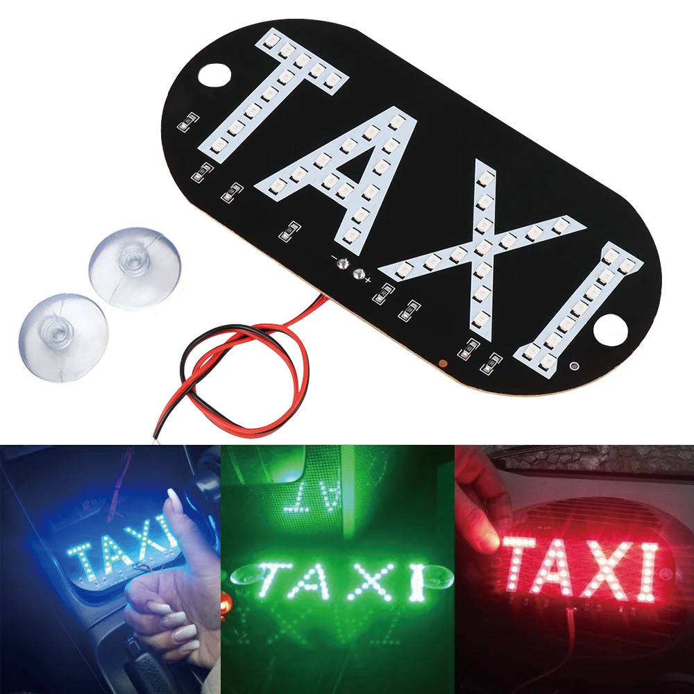 Яркий энергосберегающий светильник для такси 1 шт. 12 В | Автомобили и мотоциклы