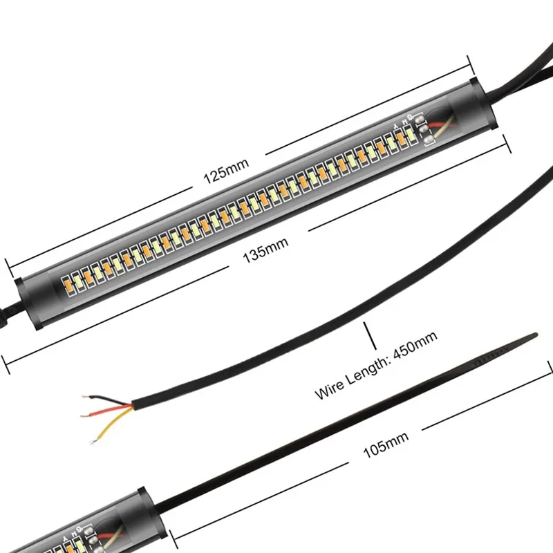 Светодиодная лента для вилки и кольца 2 шт. 12 В
