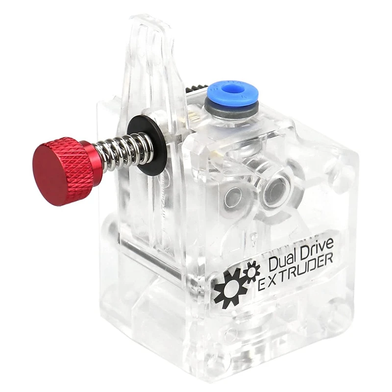 

Upgrade Clear DDB Extruder, Transparent Dual Drive Bowden Extruder For Ender 3 Pro Ender 5 Pro CR10S Pro(Left)