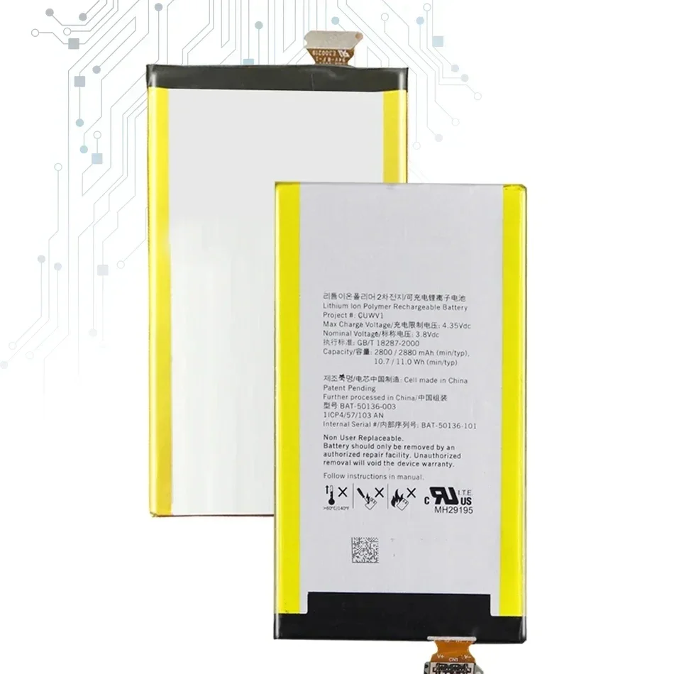 Kikiss BAT-50136-003 Аккумулятор 2880 мАч для BlackBerry Z30 Z 30 Аккумуляторы Bateria