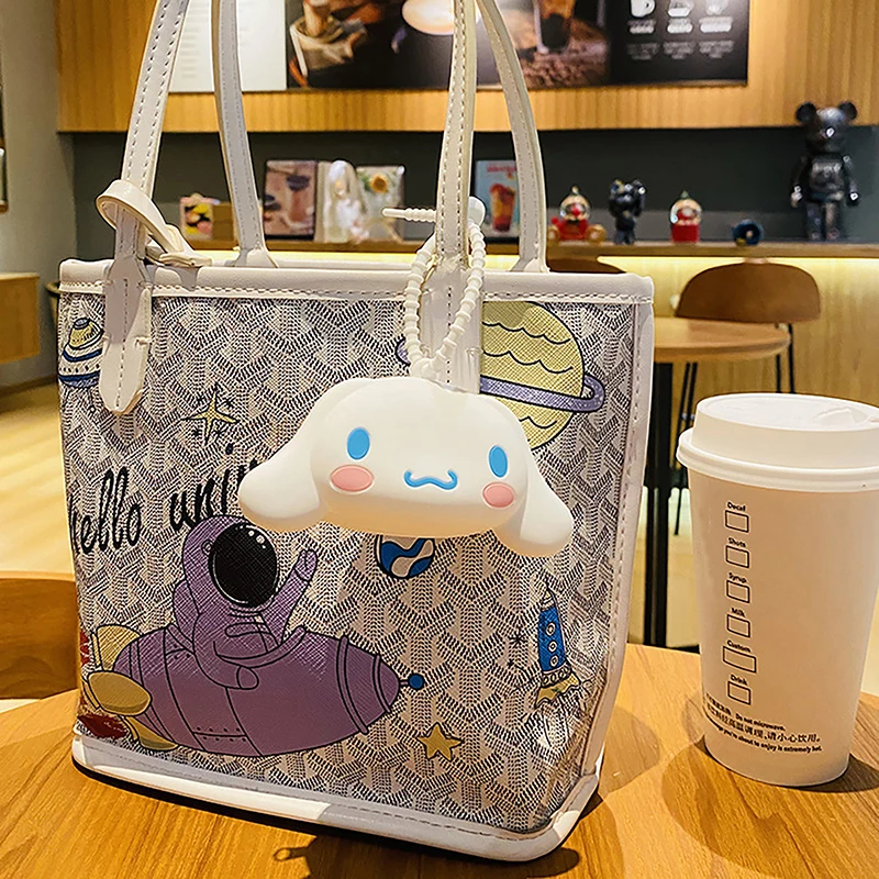 Sanrio ПВХ кошельки для монет сумка хранения подвеска брелок мультфильм милая