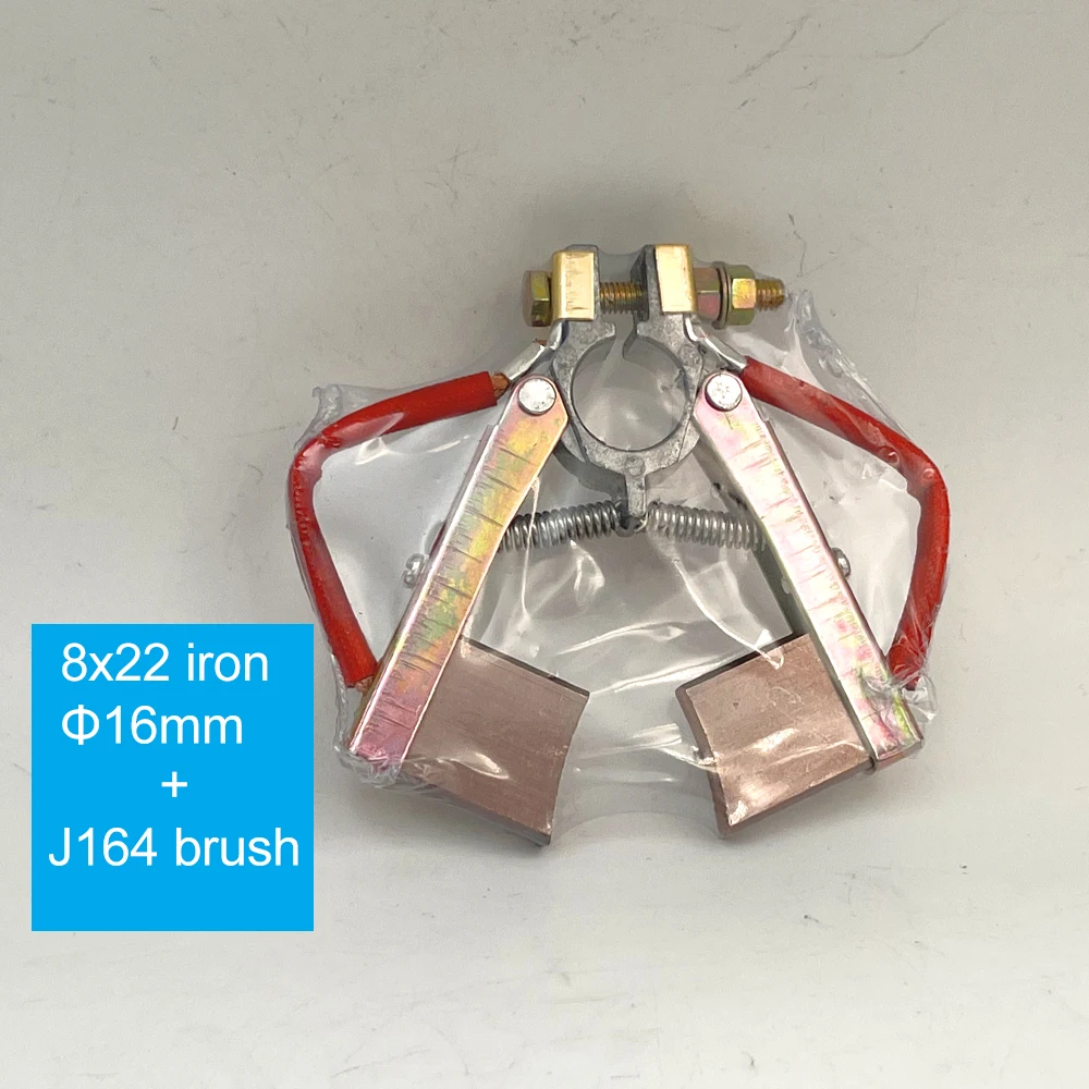 

Jumpasit 45A 8x22 Держатель угольной щетки Держатели елочки с алюминиевой головкой и толстым проводным проводом в сборе Вал 16 мм J204 J164