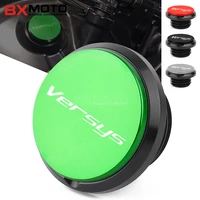 with logo oil filler cap for kawasaki versys 1000 se 2019 2020 2021 m202 5 motorcycle engine oil drain plug cover accessories