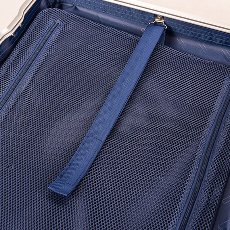 Aluminum Frame Pc Suitcases Travel Large Size Luggage Thickened Trolley Case Sports Men and Women Boarding Bag Customs Password