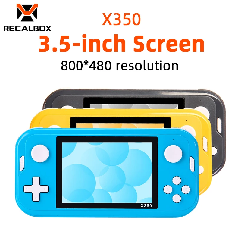 

Игровая консоль в стиле ретро, 3,5 дюйма, X350, 6800 игр