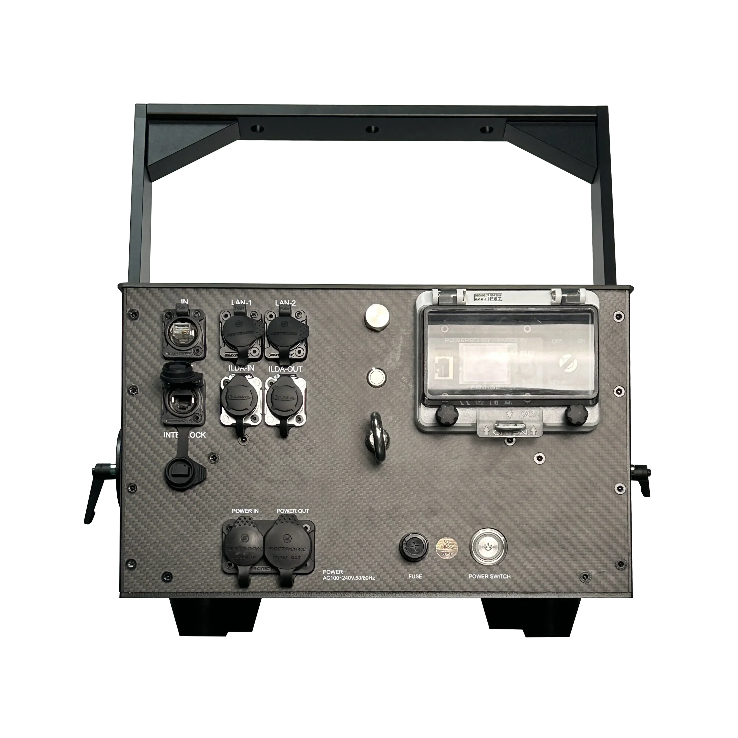 Optlaser недавно запущен 45 Вт IP65-rated корпус из углеродного волокна для наружной