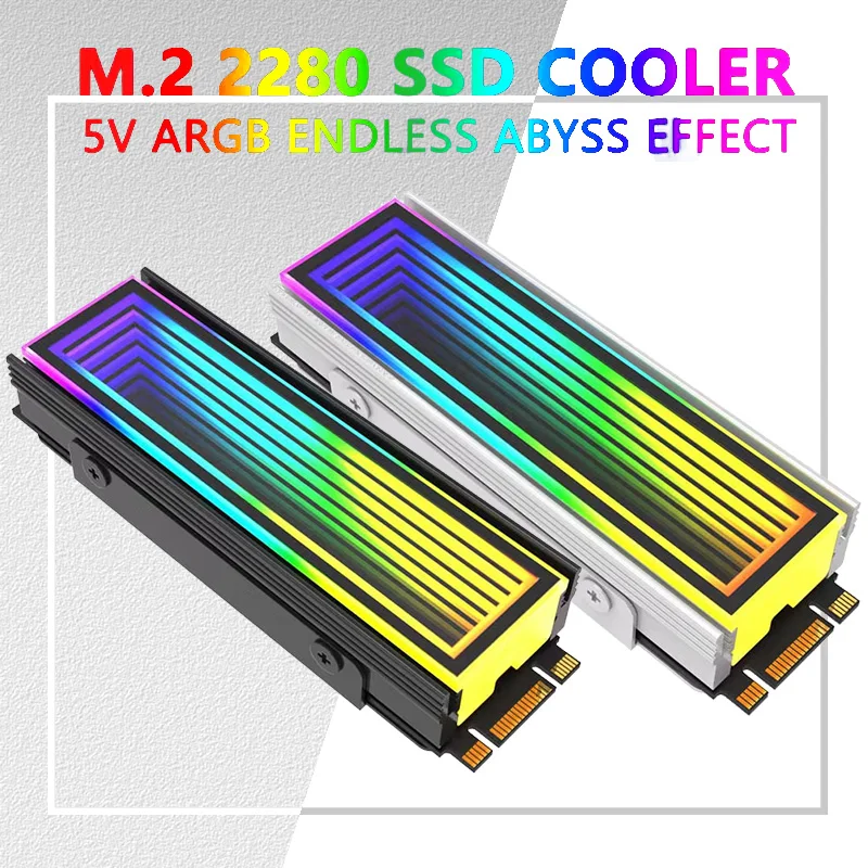 ARGB SSD Cooler