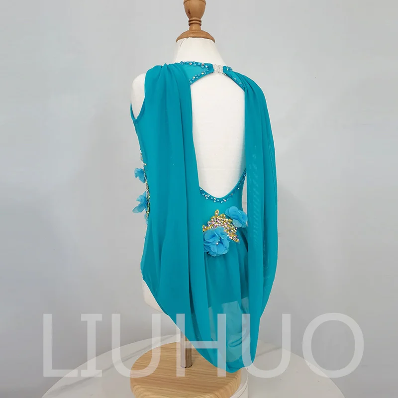 LIUHUO Lyrical танцевальное платье для выступления цветная юбка с шестом заводская