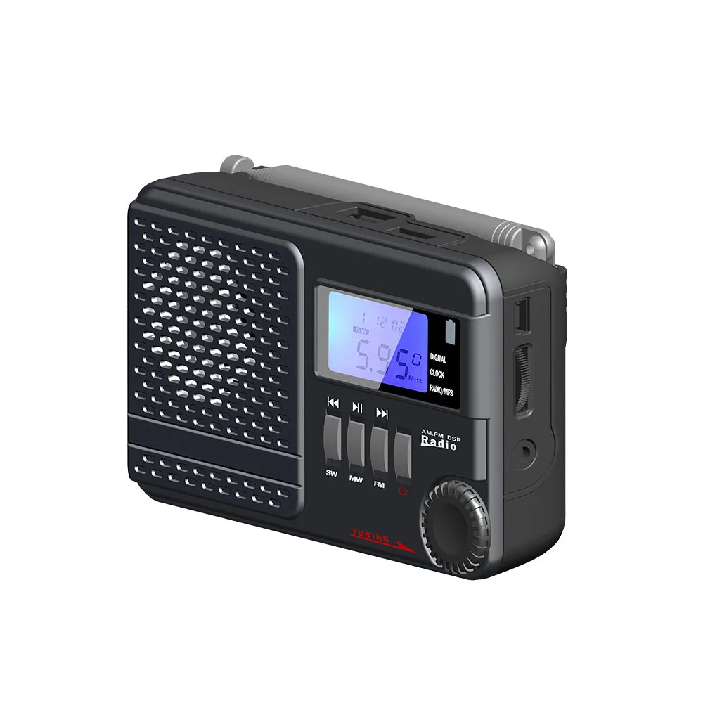 Portable Radio Full Band Easy Use Receiver