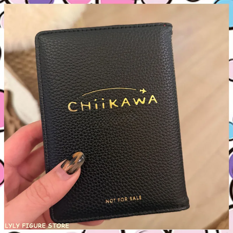 Chiikawa Hachiware милый кожаный держатель для паспорта зарубежный билет дорожных