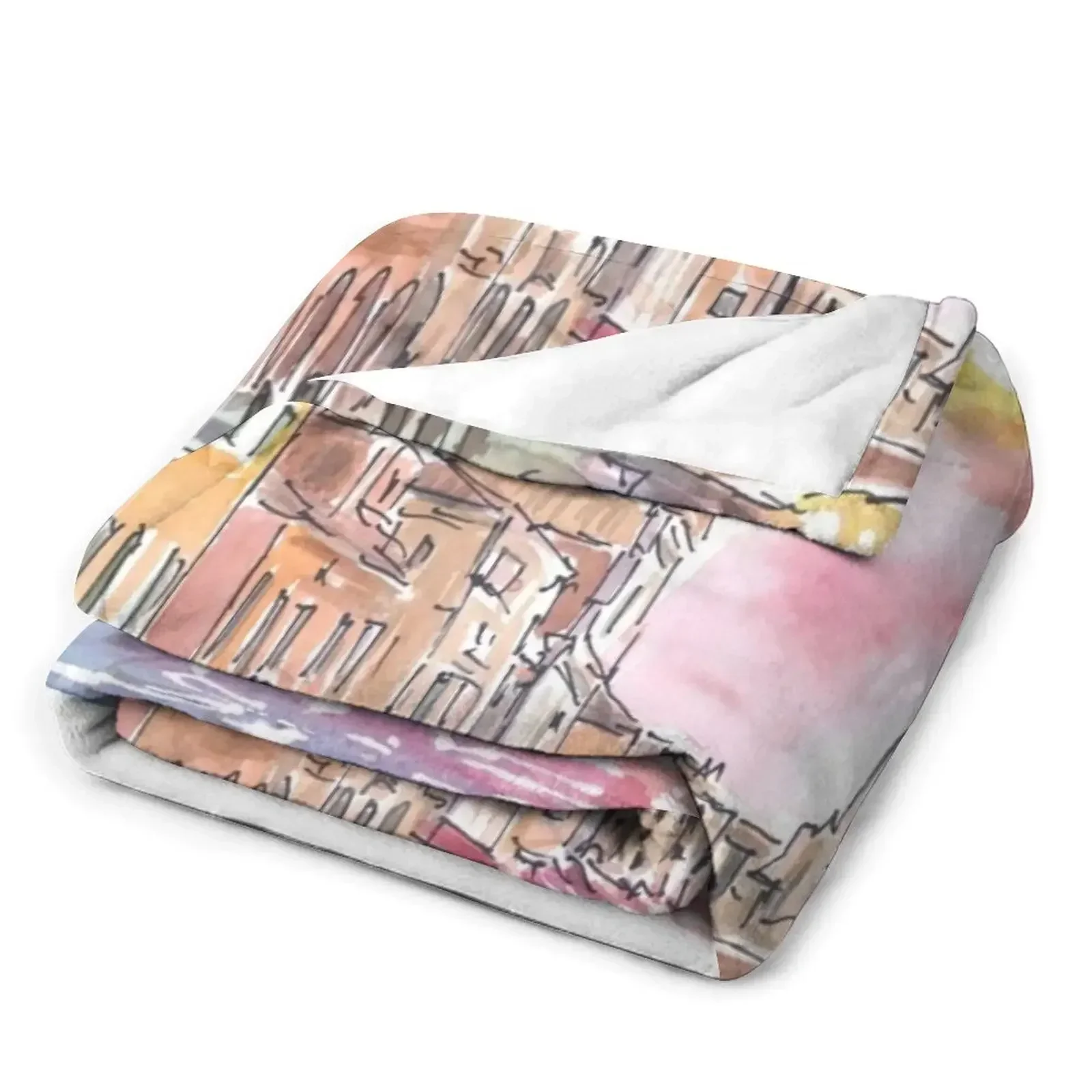 Одеяло Chioggia Hidden Gem and Entrance to Lagoon of Venice самое мягкое большое красивое одеяло