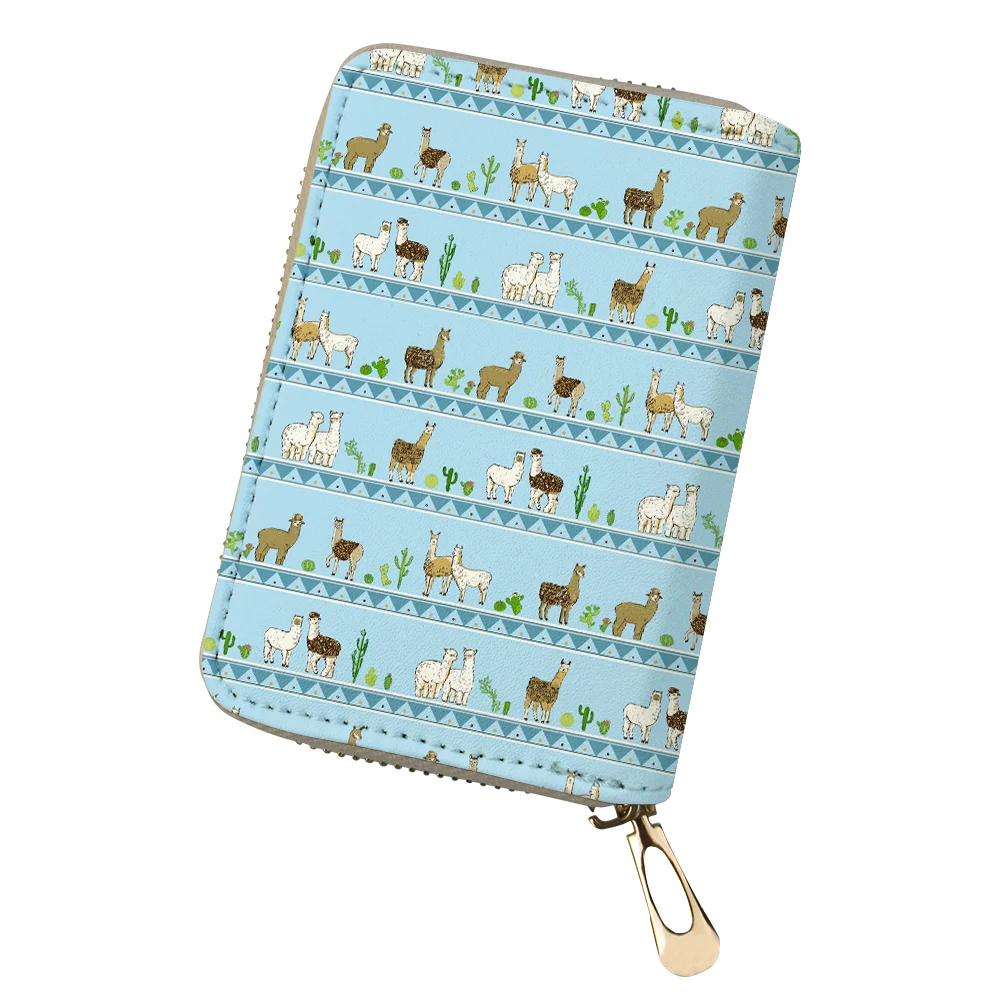 ADVOCATOR Animal Print Women's Card Bag Travel Card Case Cover Women Clutch PU Leather Custom Bag Pouch Free Shipping