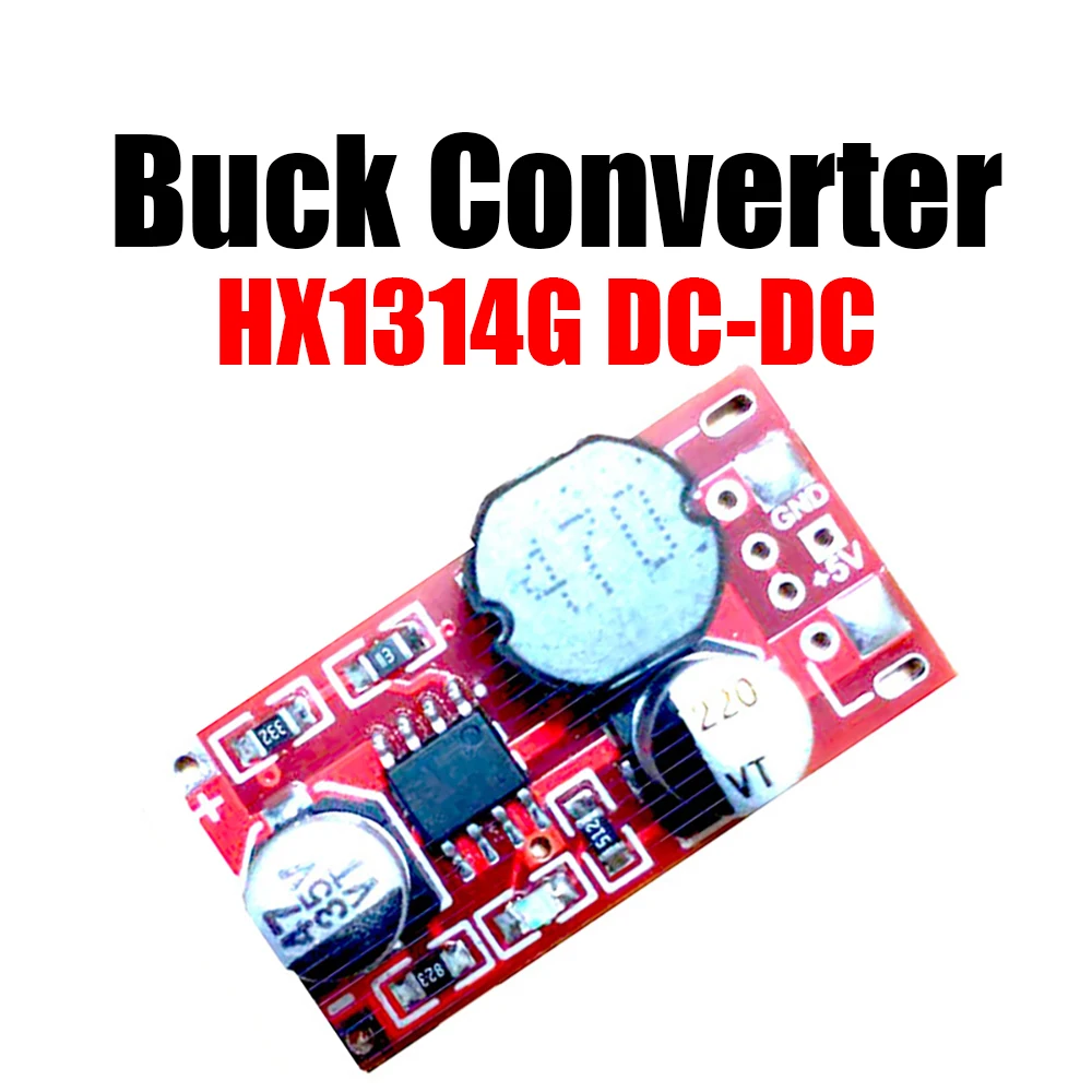 

HX1314G DC-DC buck Converter INPUT 5-32V 12V 15V 19V 24V TO 3.3V 5V 12V OUT 3A Voltage Regulator Power Module