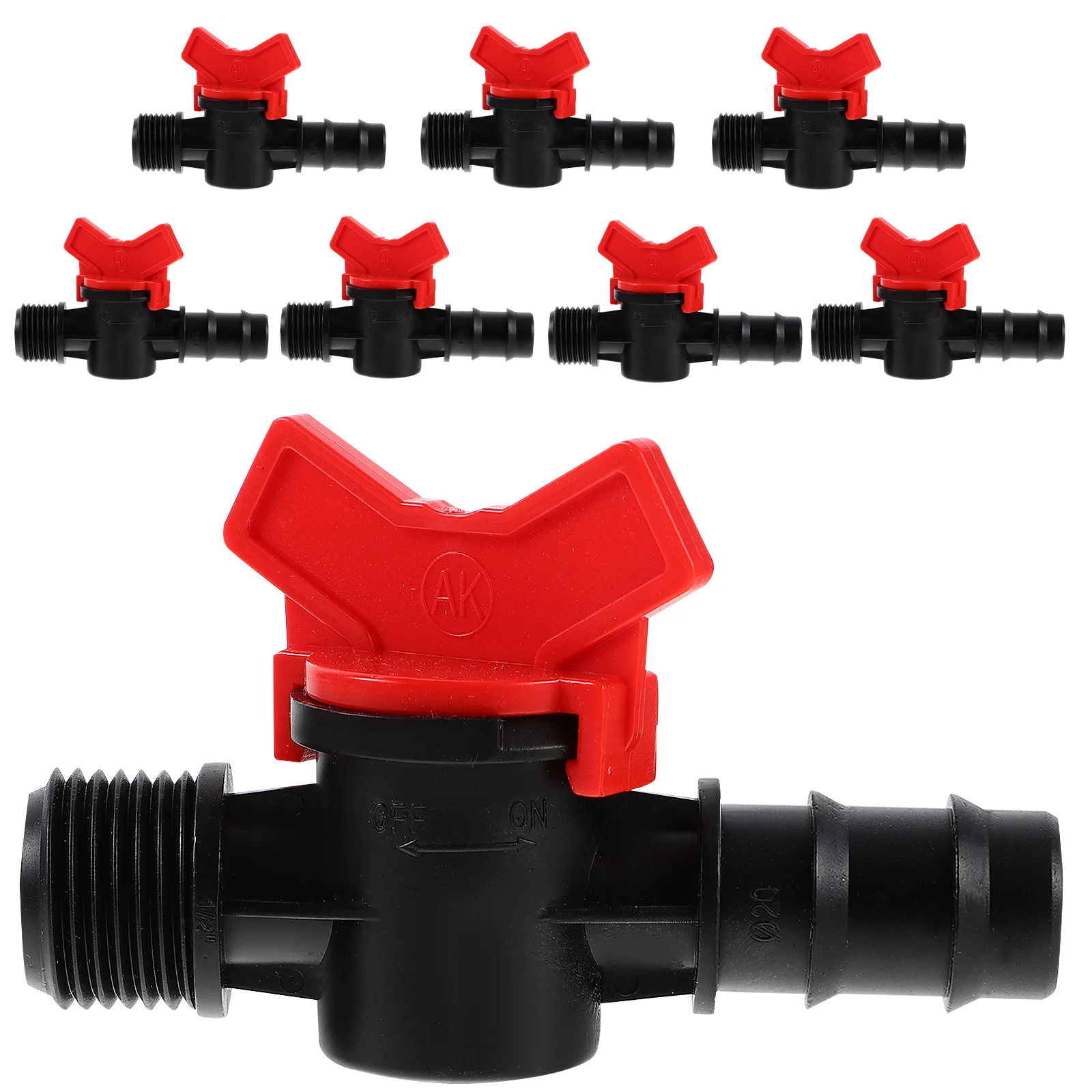 

Irrigation Pipe Fitting System Valves Cold Water Supply Lines Ball Purifier Shut Fish Tank Accessories Replaceable