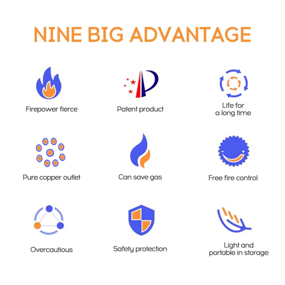 12800W самоуправляемая экскурсия на открытом воздухе кемпинг из нержавеющей стали