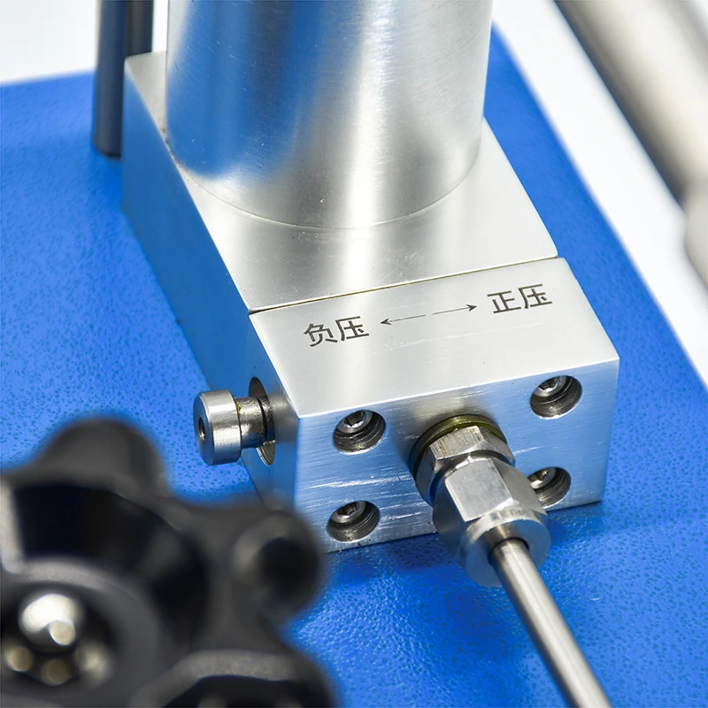 OEM 100 бар настольный источник давления газа 10 МПа ручная калибровка манометра