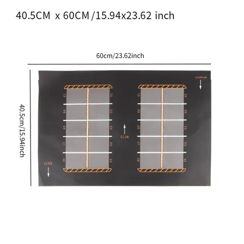 Коврик для мыши с парковкой 1/64, нескользящий мини-литой под давлением коврик для гаража и автомобиля, подвижный настольный игровой коврик для модели автомобиля, диорама