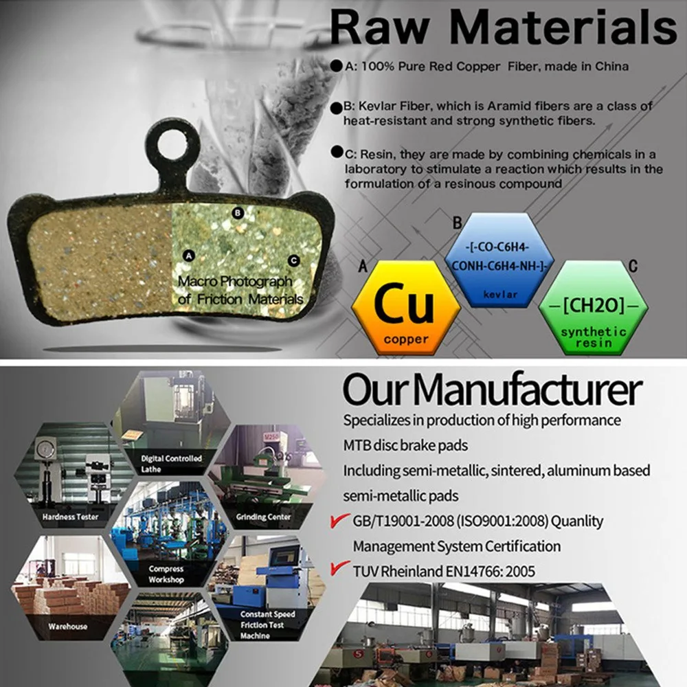 4 пары велосипедных дисковых тормозных колодок для Hayes MX2 MX3 MX4 SOLE GX-C суппорт JAK-5 Sport