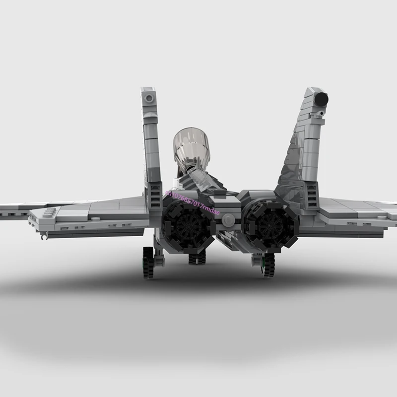 НОВЫЙ 995 шт. WW2 военный MOC MiG-29A модель военного корабля DIY творческие идеи