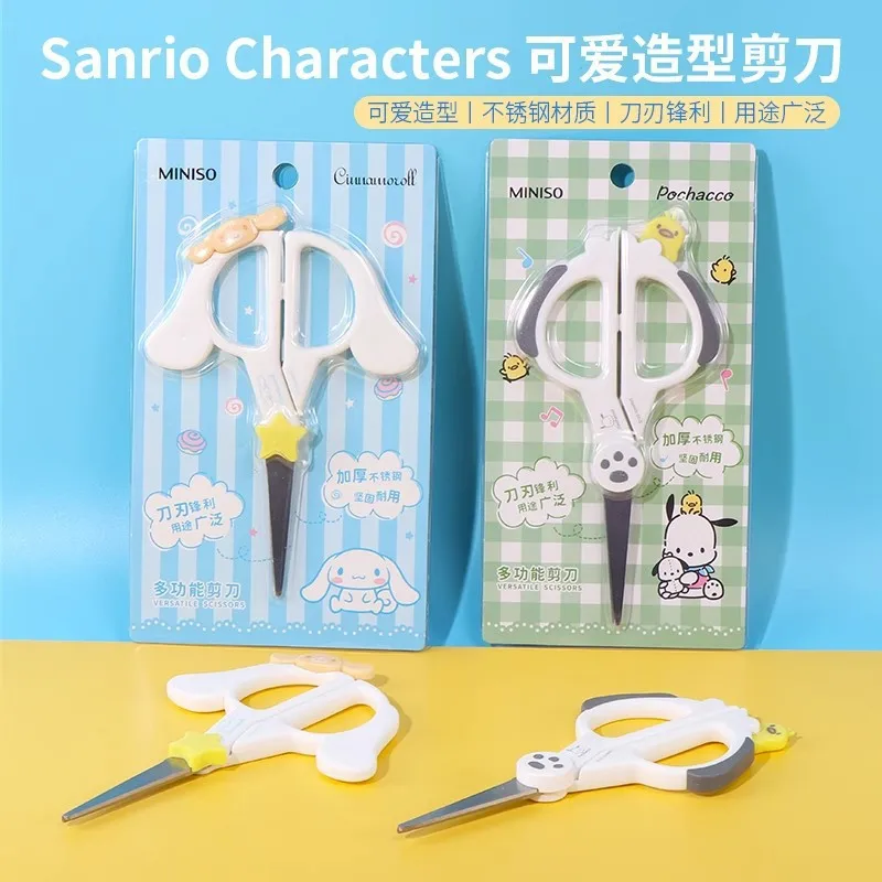 

Cinnamoroll Pachacco Kawaii Sanrio Cute Modeling Scissors Pacha Dog Home Cute Students Office