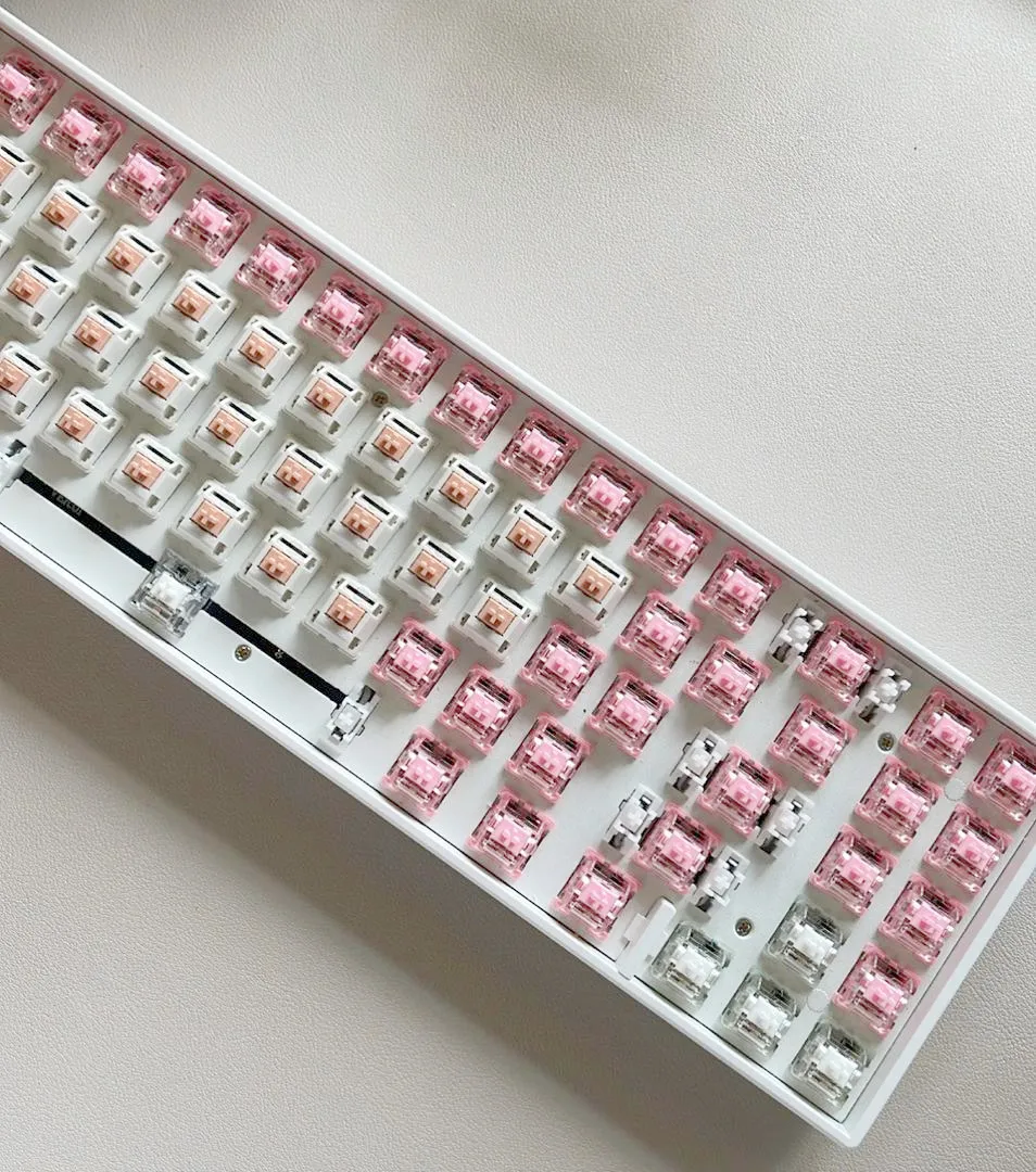 KTT Роза линейный переключатель механический клавиатуры SMD светодиодный 3 pin POM Axis