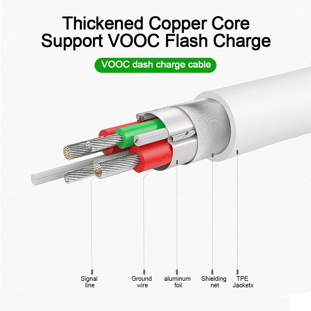 Кабель Micro USB 5A для быстрой зарядки OPPO VOOC Find 9 7 X5 X6 X3 Pro Neo N2 Reno 10 6 8 A77 A78 A38