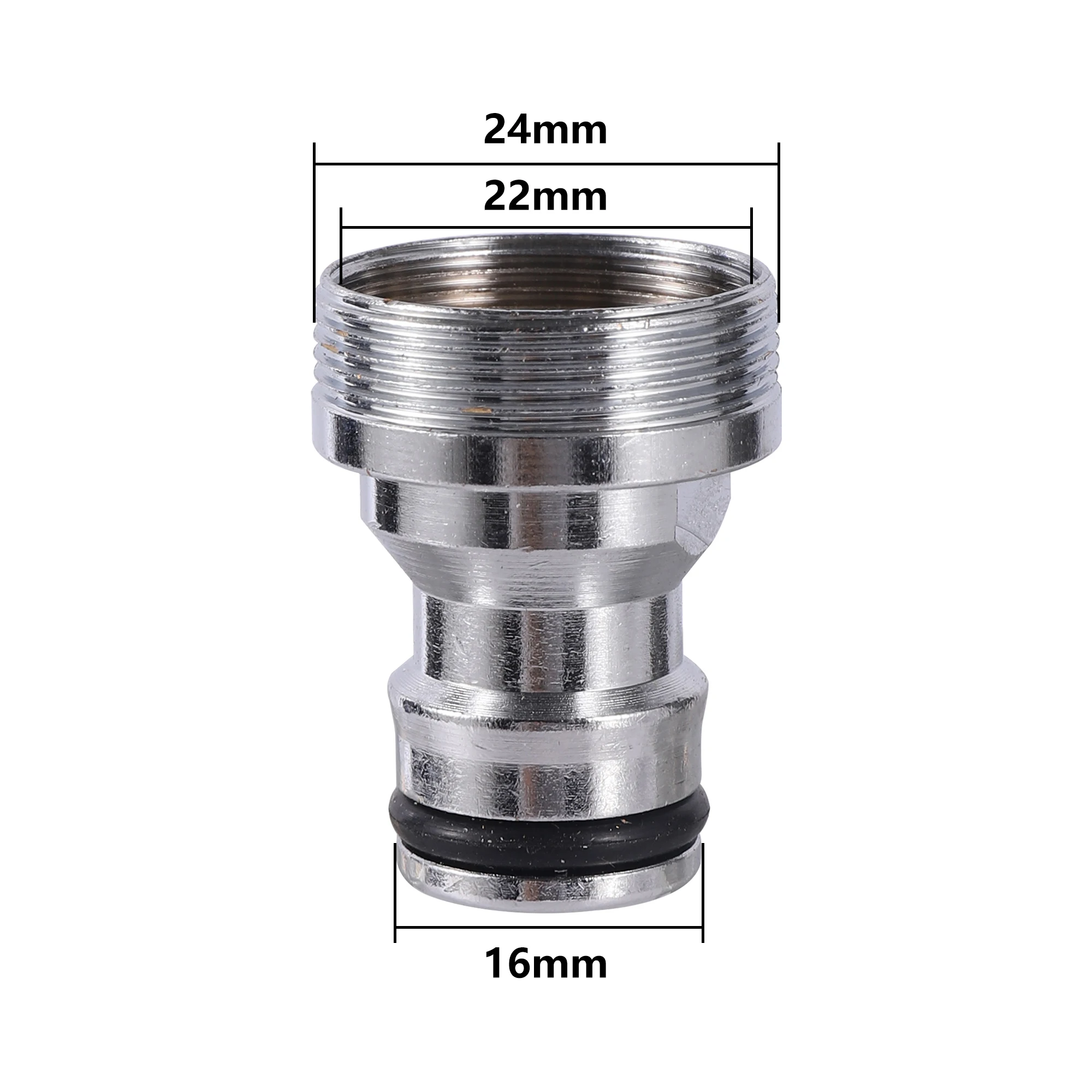 

1/2" 3/4" наружная и внутренняя резьба для смесителя, 16 мм никелированный латунный ниппель, переходник для смесителя для кухонной стиральной машины