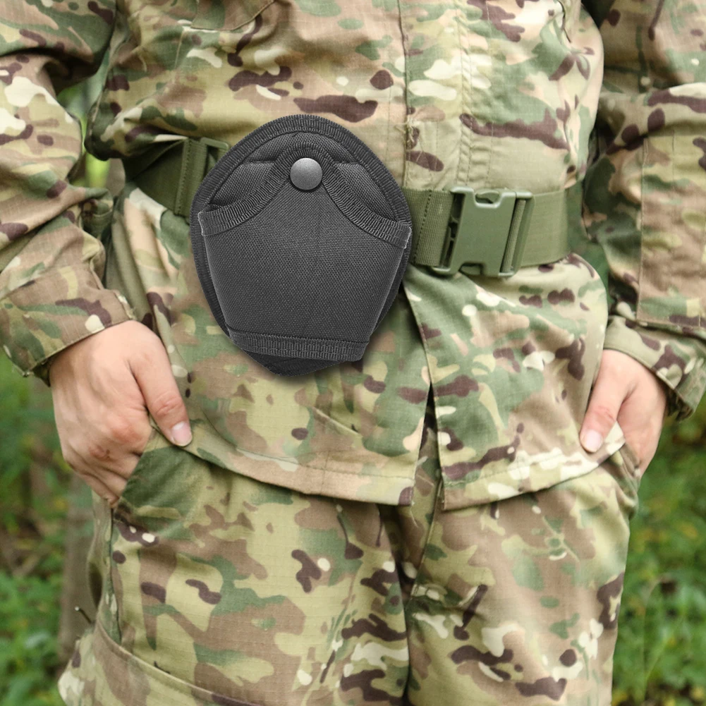

Handcuff Holder Pouch 600D Nylon Sports Waist Bags Pockets Camping Portable Outdoor Elements for Outdoor Hunting